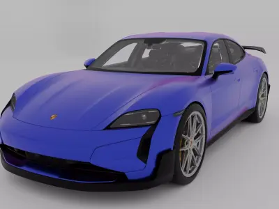 Porsche Taycan Turbo GT 3D model purchase