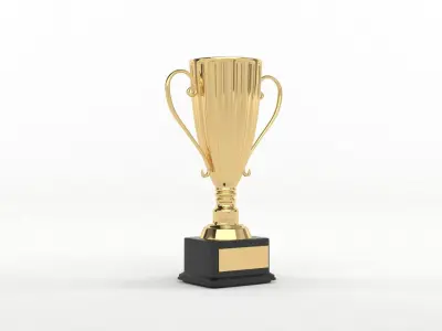 Cups Trophy 3D model 16
