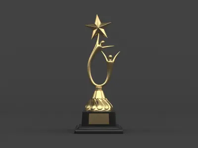 Trophy Cups 3D model 125