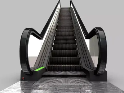 Escalator 3D model