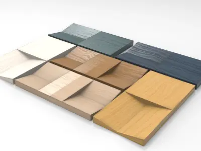 Mintu Desk Organiser Low-poly 3D model