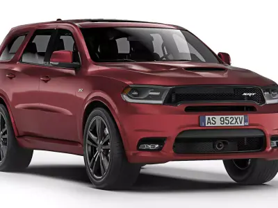 Dodge Durango SRT 392 2018 3D model