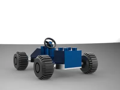 lego-toy 3D model