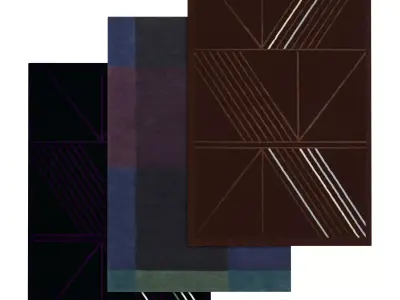 Rug Set 1079 3D model