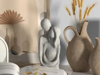 DECORATIVE SET02 3D model