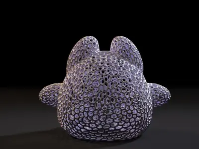 Cat ball 3D print model