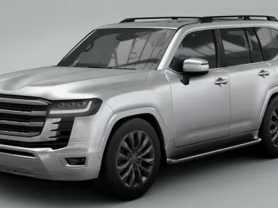 Toyota Land Cruiser 2022 3D model