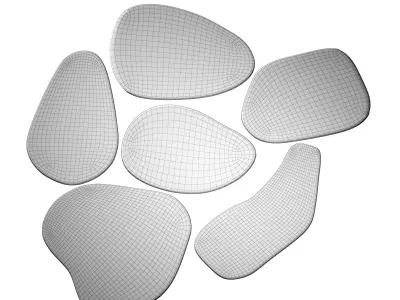 Nanimarquina Stone Carpets Low-poly 3D model