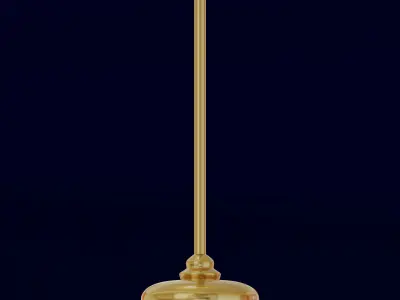 Egyptian patterned lamp 3D model