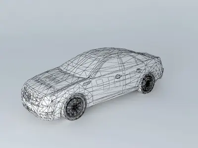 Royal Taxiways Cadillac CTS Free 3D model