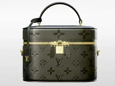 Woman Handbag Louis Vuitton Low-poly 3D model