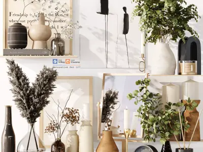 Decorative Set 127 3D model