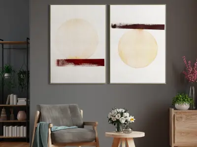 Photo Frame 125 Low-poly 3D model