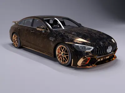 Mercedes AMG GT 63 S luxury 3D model