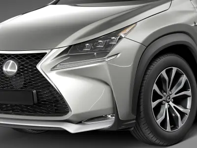 Lexus NX 2015 3D model