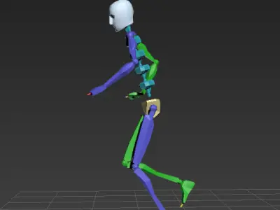 treadmill - running 3D model