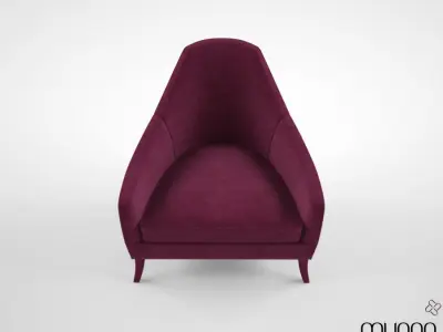 Munna Margaret Armchair 3D model