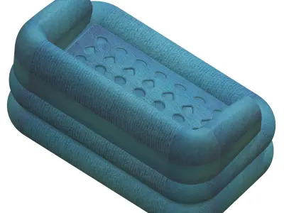 Premium Cushion Sofa 3D print model