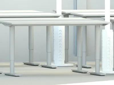 Revit - Service outlet pole package 3D model