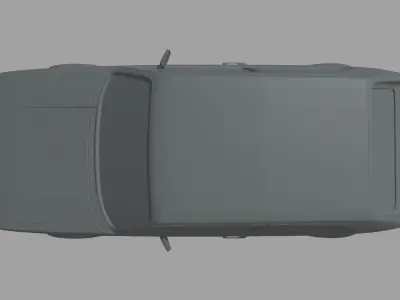 Volkswagen Golf MK1 Miniature 3D print model