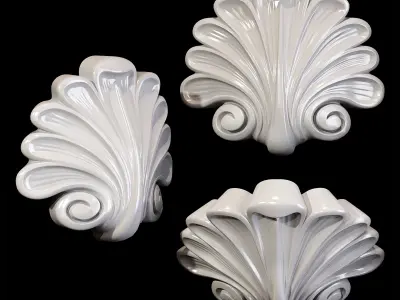 Classic carved 095 3D model
