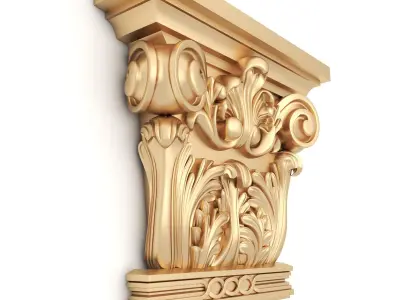Corbel 14 3D model