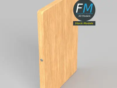 Table mirror 3D model purchase