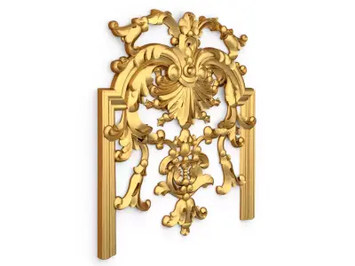 carved classic decorative ornament cnc 3d printing stl 34 3D print model