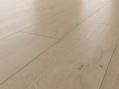 Wood floor Oak Tundra Brushed 3D model