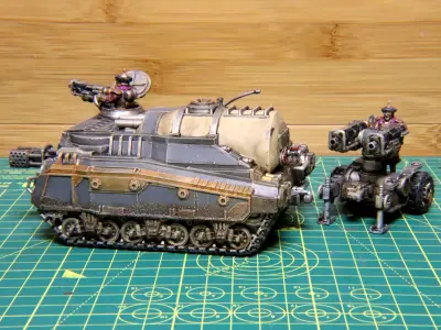 Exalted Scions -  Trekpaard Flame Tank 3D print model