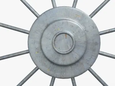 Wreath For Christmas Low-poly 3D model