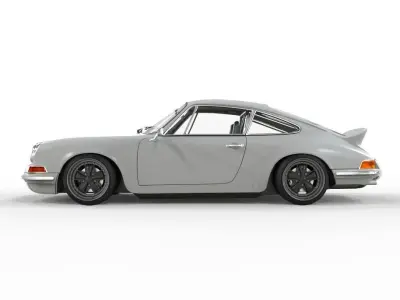 Porsche 911 Coupe 1970 3D model