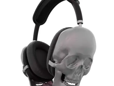 Halloween-style Attachments for Airpods Max 3D print model