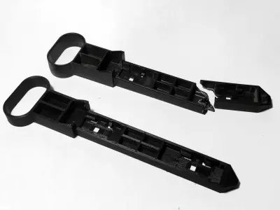 Volvo S60 V60 Headlight-headlamp mounting bracket 31294522 3D print model