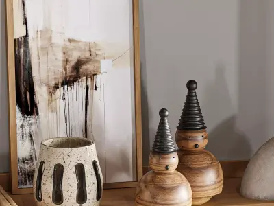 Decorative set43 3D model