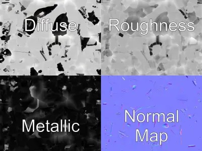 Solaris One Titanium Jet Model Pack Low-poly 3D model