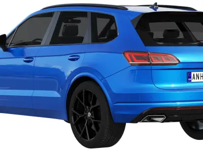 Volkswagen Touareg R 2021 3D model