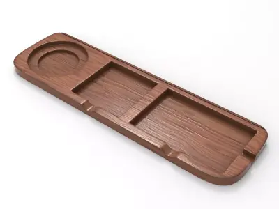 Buh Desk Organizer Low-poly 3D model