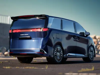 BYD Denza D9 3D model