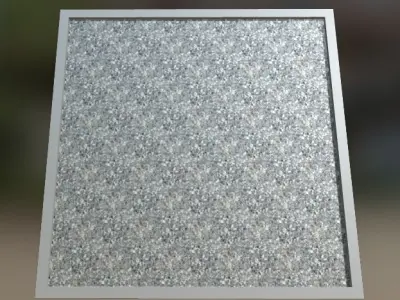 White and Grey Paladian Mosaic Texture