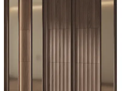 Decorative V62 Wall Panels 3D model
