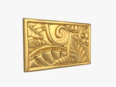 Classic decor ornament 246 3D model