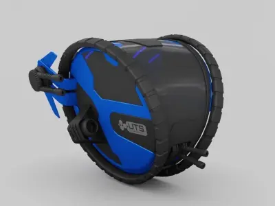 sci-fi vehicle  3D model