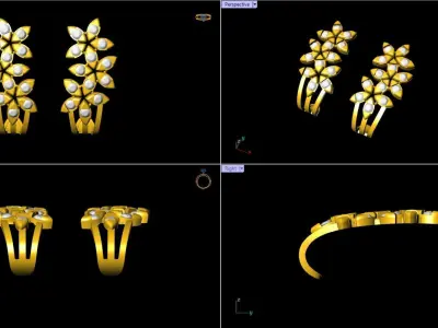 Simple Diamond Bali - 02  3D print model