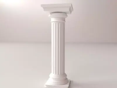 Greek Column Doric 3D model