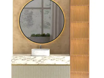 Bathroom Furniture02 3D model