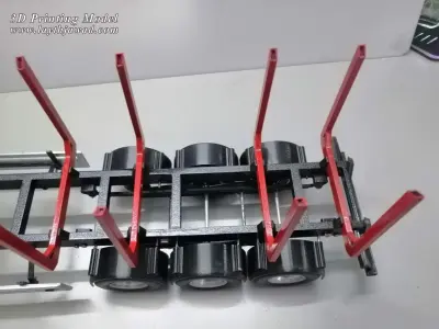 Trailer for Carrying Logs 3D print model