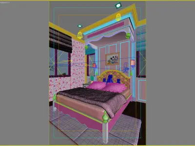 bedroom 17 3D model