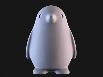 Penguin 3D print model
