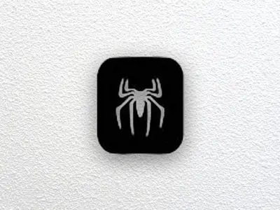 Spiderman Wall Art 3D print model
